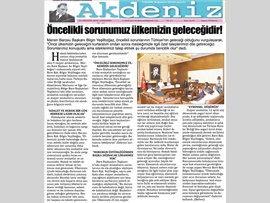 BASINDA BAROMUZ (Stj. Avukatlar Ziyaret-Baro Başkanları Toplantısı Değerlendirme)