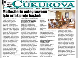 BASINDA BAROMUZ (Mültecilerin Entegrasyonu İçin Ortak Proje Başlıyor)