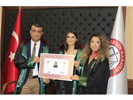 DÖRT AVUKATIMIZ DAHA MERSİN BAROSU AİLESİNE GÜÇ KATACAK