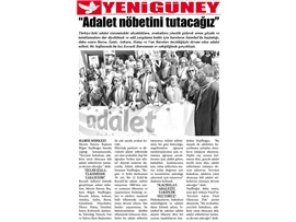 BASINDA BAROMUZ (Adalet Nöbeti Kocaeli'de Tutuldu)