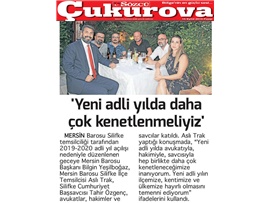BASINDA BAROMUZ (İlçelerde 2019-2020 Adli Yıl Açılış Töreni Yapıldı)