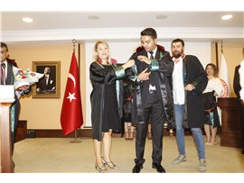 9 STAJYER AVUKATIMIZ, AVUKATLIK RUHSATNAMELERİNİ ALDI