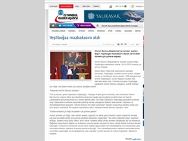 BASINDA BAROMUZ (Baro Başkanımız Av. Bilgin Yeşilboğaz Mazbatasını Aldı)