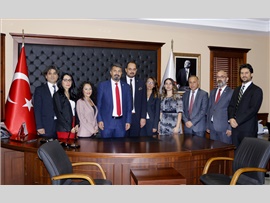 MERSİN BAROSU YÖNETİM KURULU GÖREV BÖLÜMÜ YAPTI