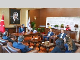 MHP Genel Başkan Yardımcısı Sayın; Oktay ÖZTÜRK, MHP İl Başkanı Sayın; Sebahattin KILIÇ ve Yönetim Kurulu Üyeleri' nin Ziyareti.
