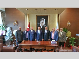 Mersin Esnaf ve Sanatkarlar Kredi ve Kefalet Kooperatifi Başkanın Ziyareti.