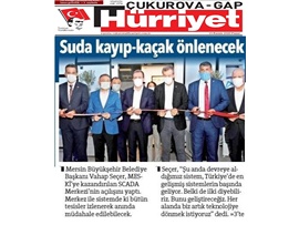 BASINDA BAROMUZ (BAŞKANIMIZ YEŞİLBOĞAZ SCADA TESİSİNİN AÇILIŞINI YAPTI)