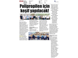 BASINDA BAROMUZ (Polipropilen Tesisi toplantısı yapıldı)