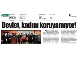 Kadın Hakları Merkezi Basın Açıklaması
