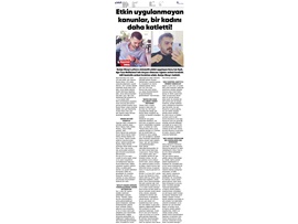 Kadın Hakları Merkezi Basın Açıklaması