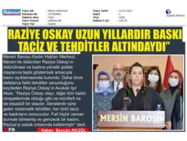 Kadın Hakları Merkezi Basın Açıklaması