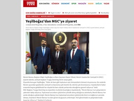 BASINDA BAROMUZ (Baro Başkanımızdan MGC'ye Ziyaret)