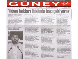 BASINDA BAROMUZ (Yeşilboğaz: "Hukuk Yaşarsa, İnsan Hakları Yaşar")