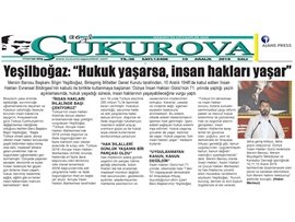 BASINDA BAROMUZ (Yeşilboğaz: "Hukuk Yaşarsa, İnsan Hakları Yaşar")