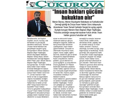 BASINDA BAROMUZ (İnsan Hakları Karikatür Sergisi Açılışı- "İnsan Hakları Gücünü Hukuktan Alır")