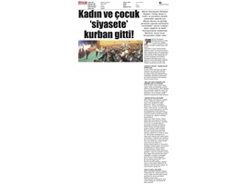 BASINDA BAROMUZ (Kadına şiddet ve çocuk hakları işbirliğine, Cumhur İttifakı engeli)
