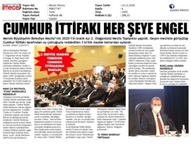 BASINDA BAROMUZ (Baro-belediye işbirliğine Cumhur İttifakı'ndan 2. ret/marjinallik suçlaması)