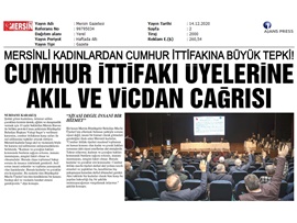 BASINDA BAROMUZ (Kadına şiddet ve çocuk hakları işbirliğine, Cumhur İttifakı engeli)