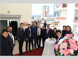 Başkanımız, Av. Okan KALE'NİN OFİS AÇILIŞINA KATILDI.