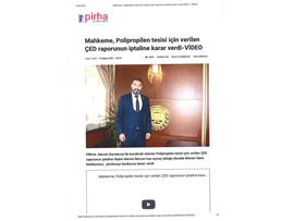 Polipropilen Tesisi'ne yargı freni