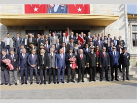 Baro başkanımız,Gazi Mustafa Kemal  Atatürk’ün Mersin’e gelişinin kutlama törenine katıldı.