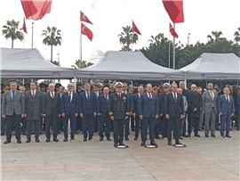 ATAMIZIN MERSİN'E GELİŞİNİN 100. YIL TÖRENİNE KATILDIK