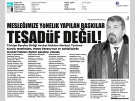 BASINDA BAROMUZ (Avukat Hakları Çalıştayı)