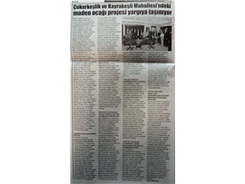 Maden ocağı projesi yargıya taşınıyor