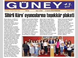 BASINDA BAROMUZ (Sihirli Küre Avukatlarına Plaket)
