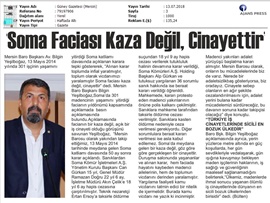 BASINDA BAROMUZ (Soma Davası Vicdanımızı Yaralamıştır)