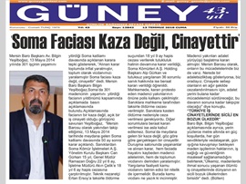 BASINDA BAROMUZ (Soma Davası Vicdanımızı Yaralamıştır)