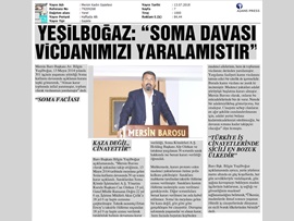 BASINDA BAROMUZ (Soma Davası Vicdanımızı Yaralamıştır)