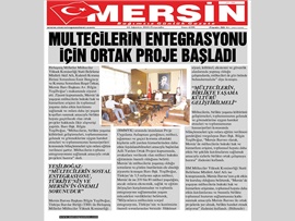 BASINDA BAROMUZ (Mültecilerin Entegrasyonu İçin Ortak Proje Başlıyor)