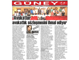 BASINDA BAROMUZ (Avukatlara Hukuki ve Cezai Sorumlulukları Anlatıldı)