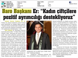 BASINDA BAROMUZ (Başkanımızın 'Dünya Kadın Çiftçiler Günü' Mesajı)