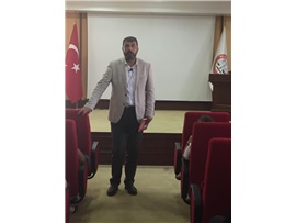 STAJ EĞİTİMİNİN İLK DERSİNİ BARO BAŞKANIMIZ AV. BİLGİN YEŞİLBOĞAZ VERDİ