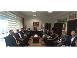 SİLİFKE ADALET KOMİSYONU BAŞKANI FERHAT KORKMAZ’A ZİYARET