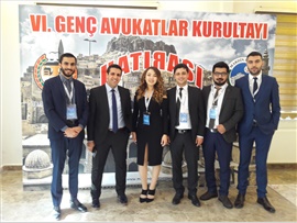 6. GENÇ AVUKATLAR KURULTAYI YAPILDI