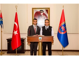 MERSİN İL JANDARMA KOMUTANI NECİP ÇAKIRCIOĞLU’NA ZİYARET