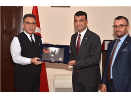 MERSİN İL JANDARMA KOMUTANI NECİP ÇAKIRCIOĞLU’NA ZİYARET