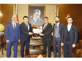 GİRESUN BAROSU BAŞKANI AV. SONER KARADEMİR’DEN  ZİYARET