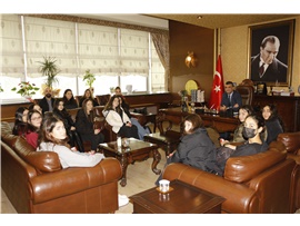 MERSİN BAHÇEŞEHİR KOLEJİ ÖĞRENCİLERİNDEN ZİYARET