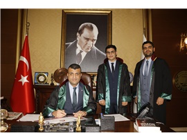 2 STAJYER AVUKATIMIZ CÜBBE GİYDİ