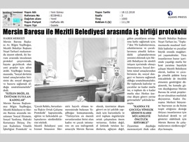 BASINDA BAROMUZ (Yeşilboğaz'dan Mezitli Bld. Bşk. Neşet Tarhan'a Ziyaret)
