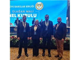 TBB’NİN 37. OLAĞAN MALİ GENEL KURULUNA KATILDIK