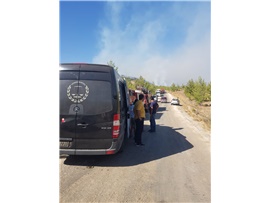 MERSİN BAROSU’NDAN YANGINZEDELERE YARDIM
