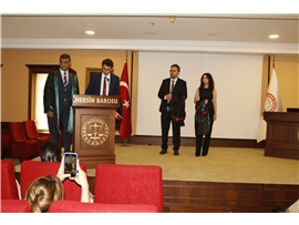 3 STAJYER AVUKATIMIZ DAHA CÜBBE GİYDİ
