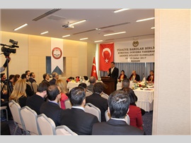 Başkanımız, Türkiye Barolar Birliği Kurgusal Duruşma Yarışmasının açılışına katıldı.