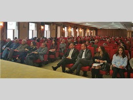 Baro Başkanımız Av.Ali ER, Baromuzun düzenlemiş olduğu Seminere katıldı.