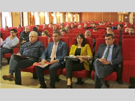Baro Başkanımız Av.Ali ER, Baromuzun düzenlemiş olduğu Seminere katıldı.
